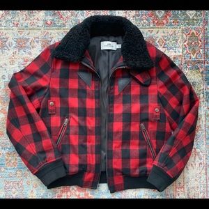 Coach Buffalo Plaid Jacket
